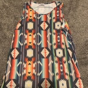 Crazy train tank top